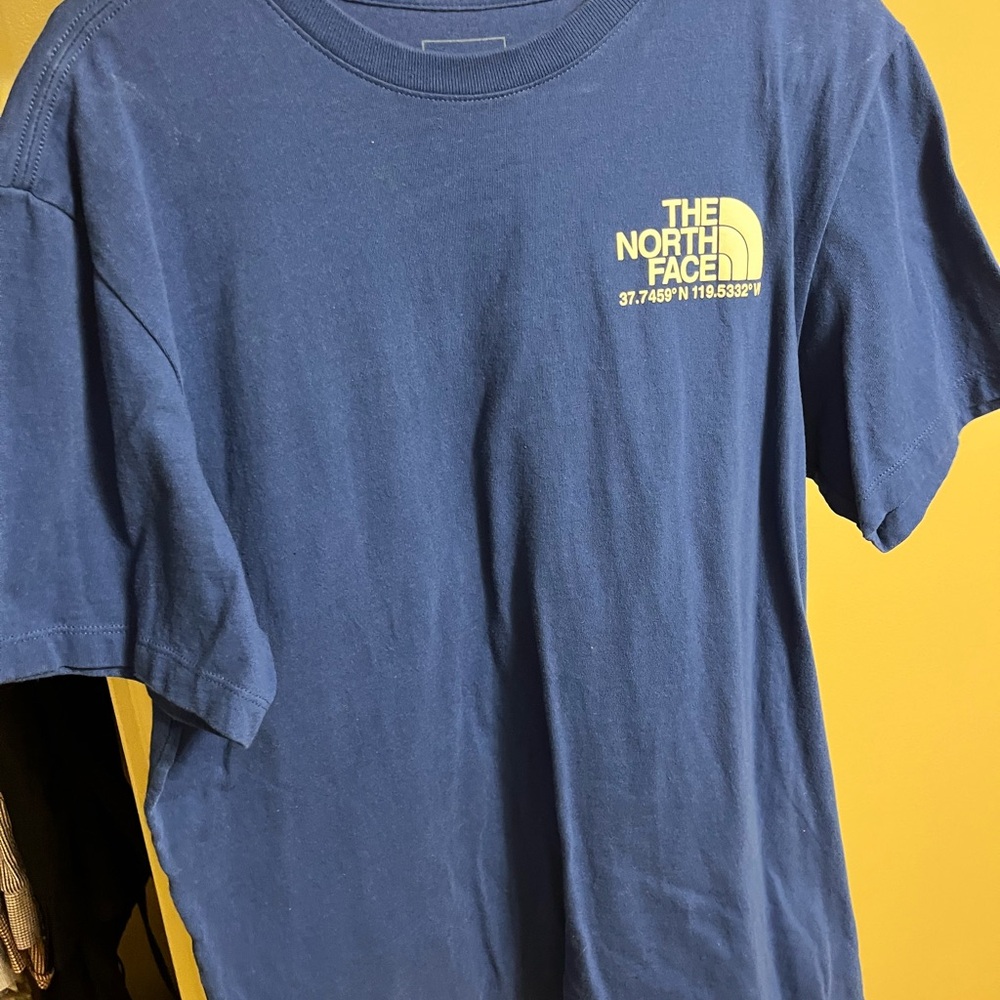 The North Face Navy Tee with Logo